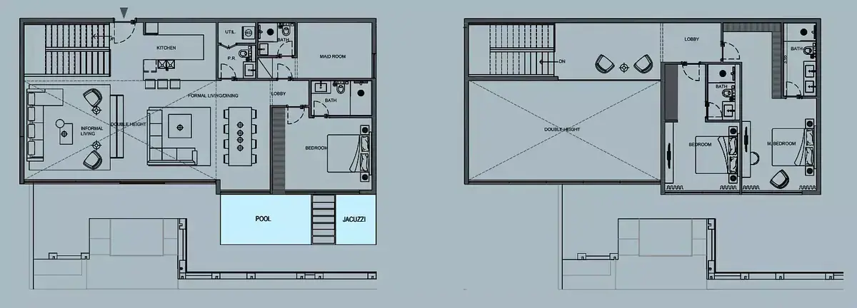 Планировка — 3-спальная, 320 м²