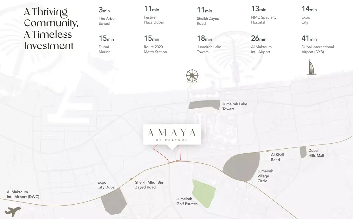 Мастер-план Amaya Residences