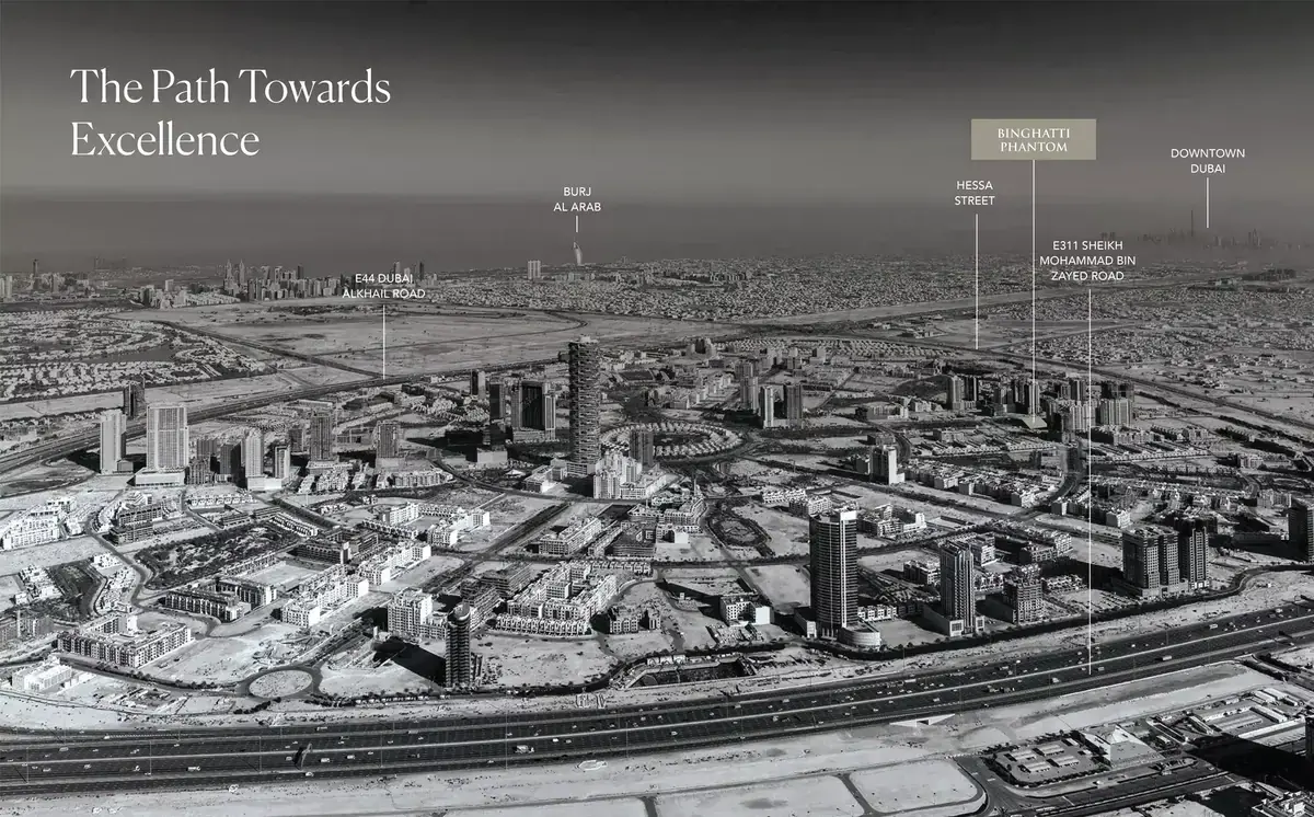 Мастер-план Binghatti Phantom