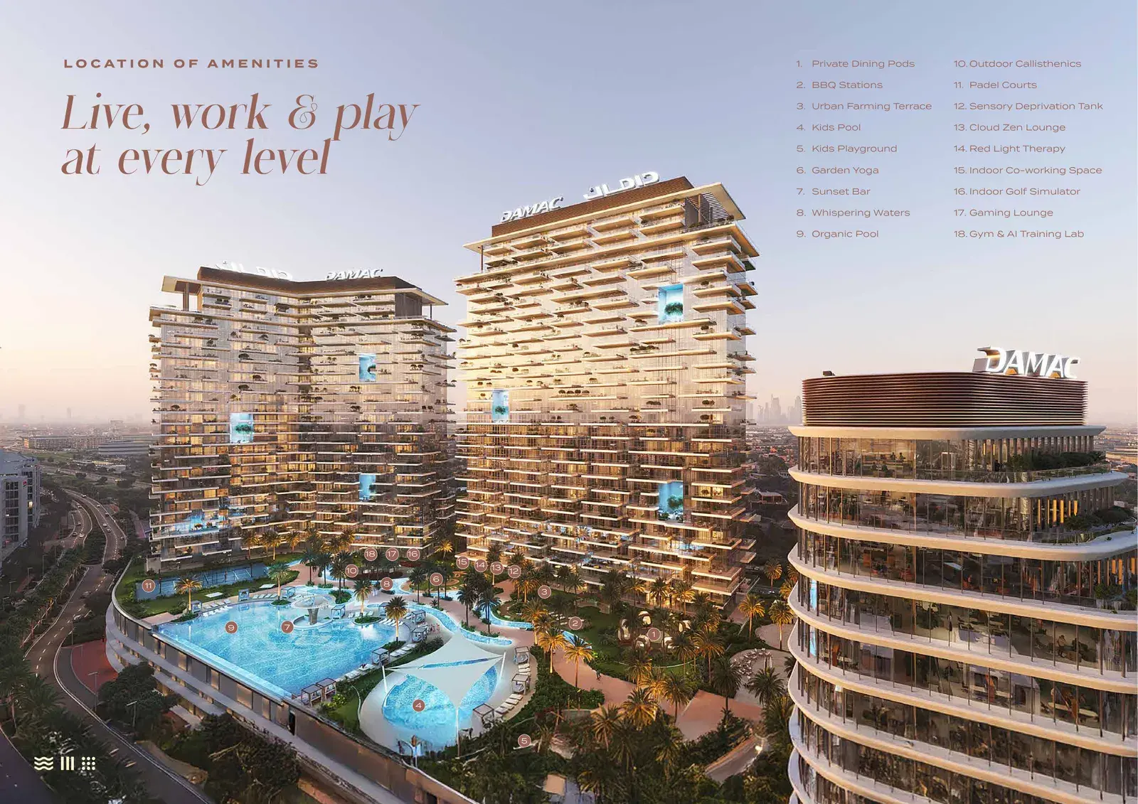 Damac District — локация и доступность