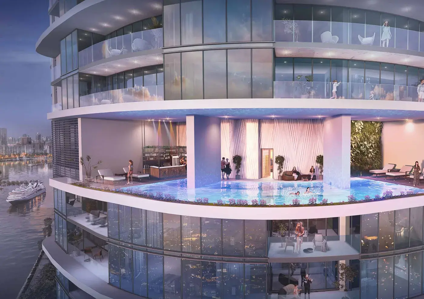 Damac Harbour Lights — визуализация