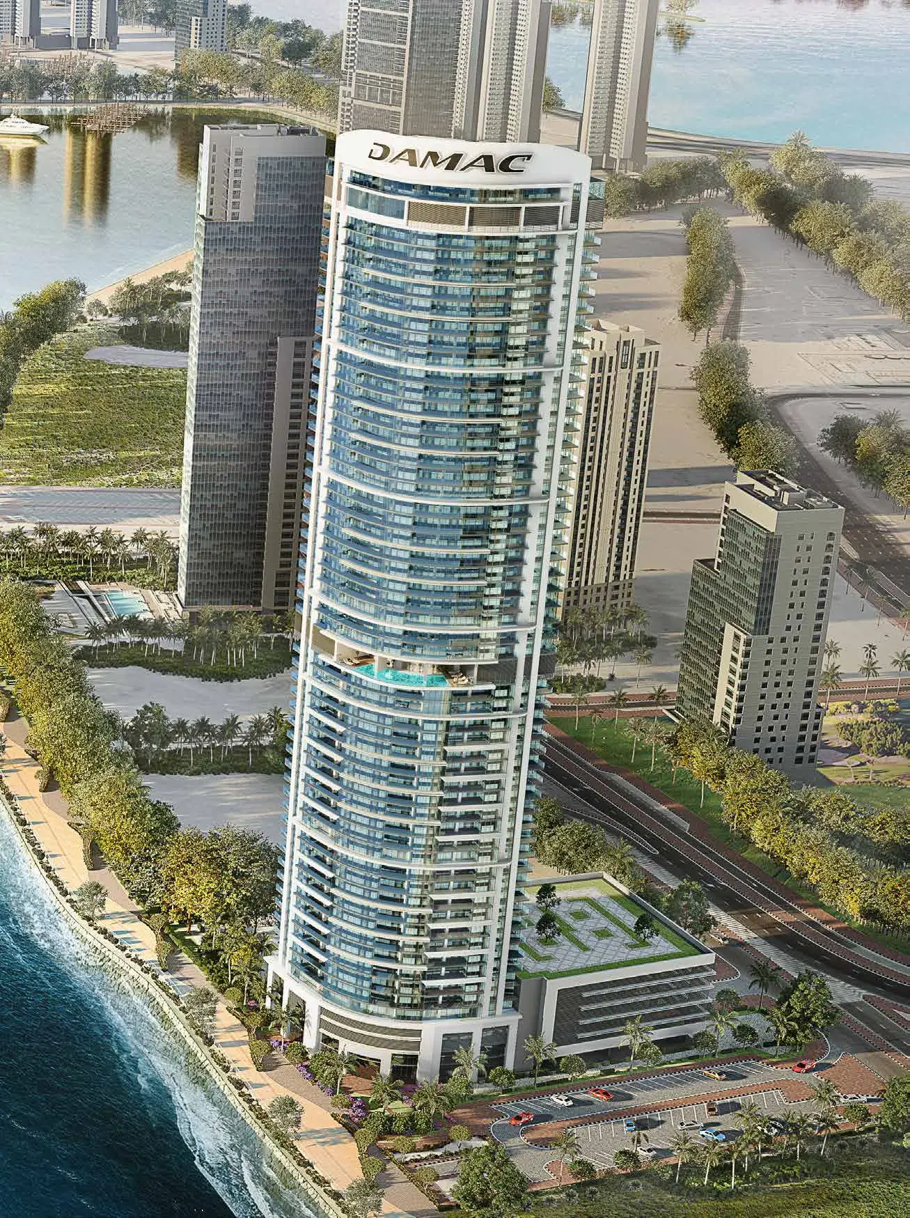 Damac Harbour Lights — визуализация
