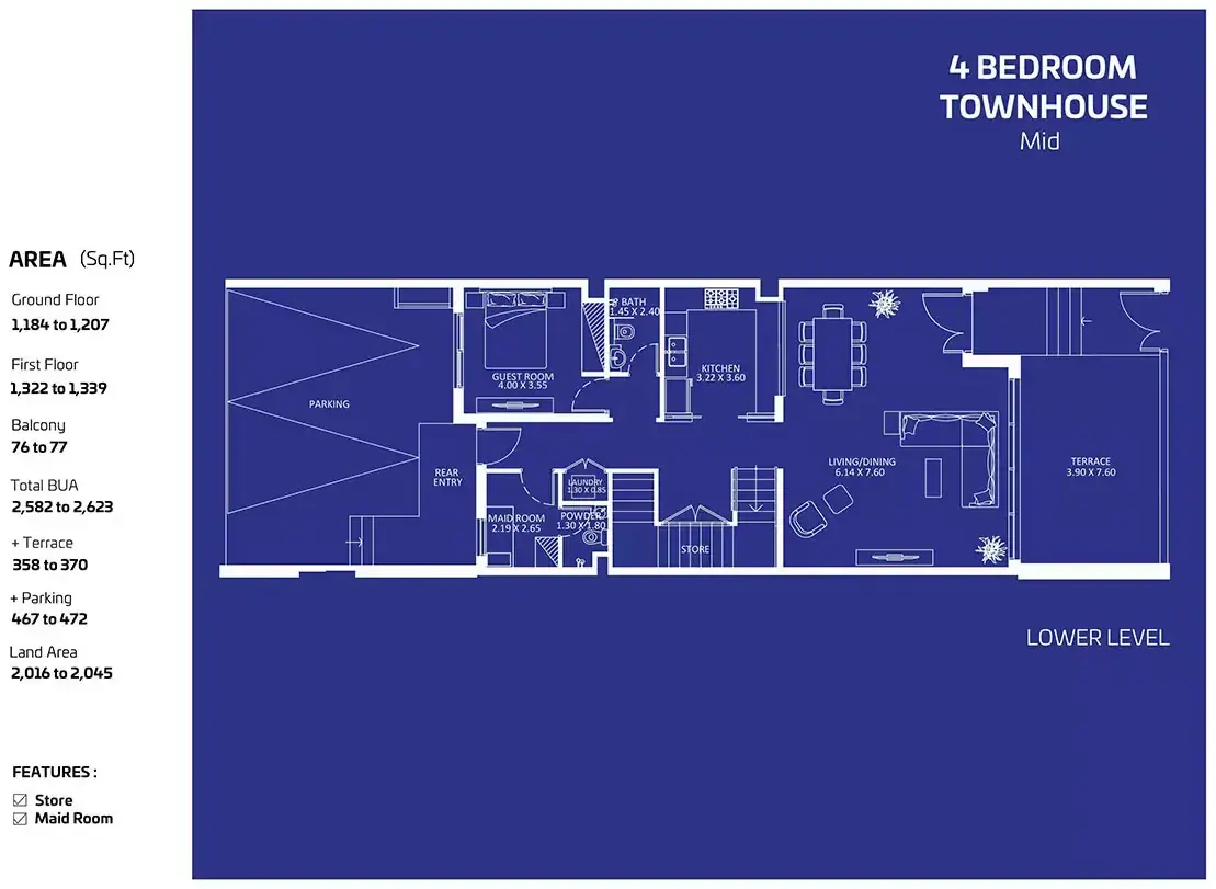 Планировка — квартира, 190 м²