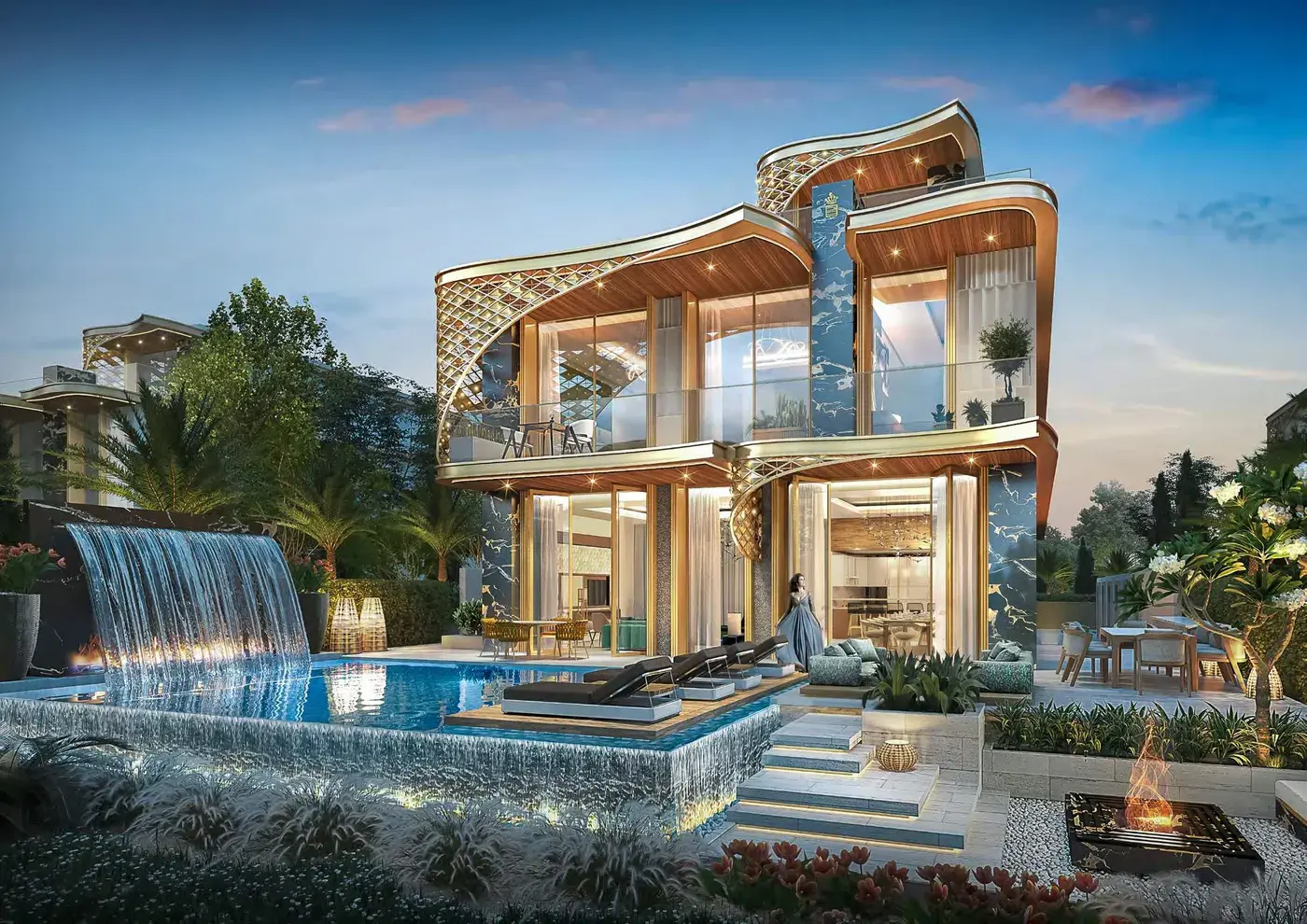 Gems Estates phase 2 By Damac — визуализация
