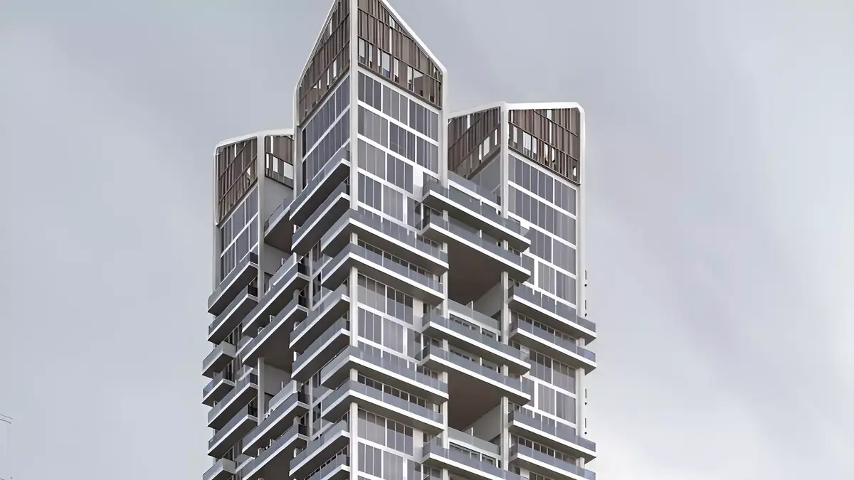 Gharbi 2 Residences — визуализация