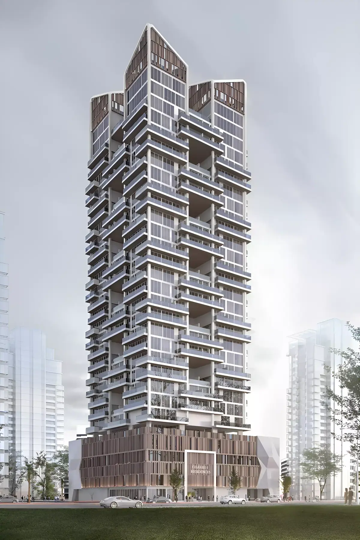 Gharbi 2 Residences — визуализация