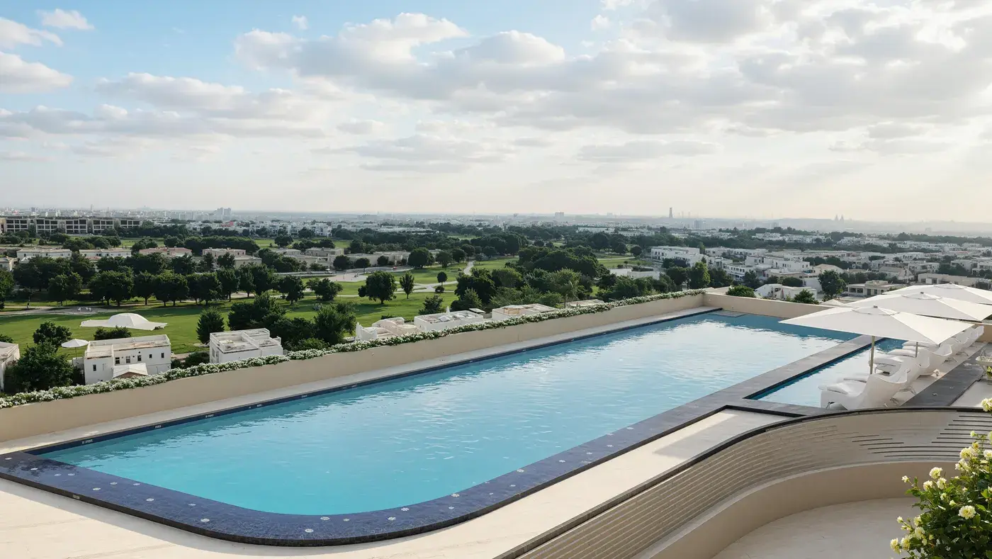 Golf Terrace Residences — визуализация