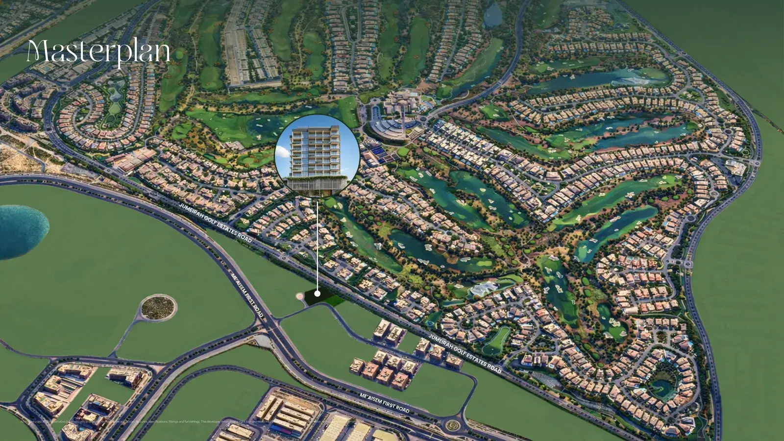 Golf Terrace Residences — мастер-план проекта