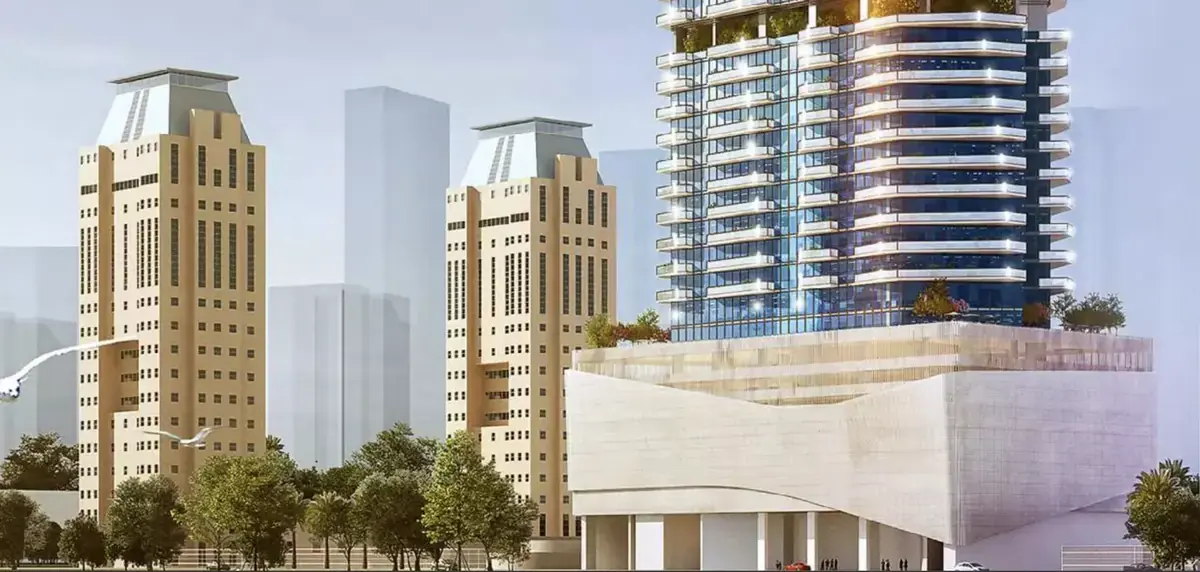 Habtoor Grand Residences — визуализация