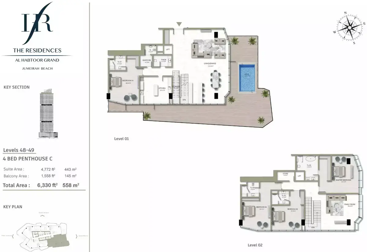 Планировка — квартира, 588 м²