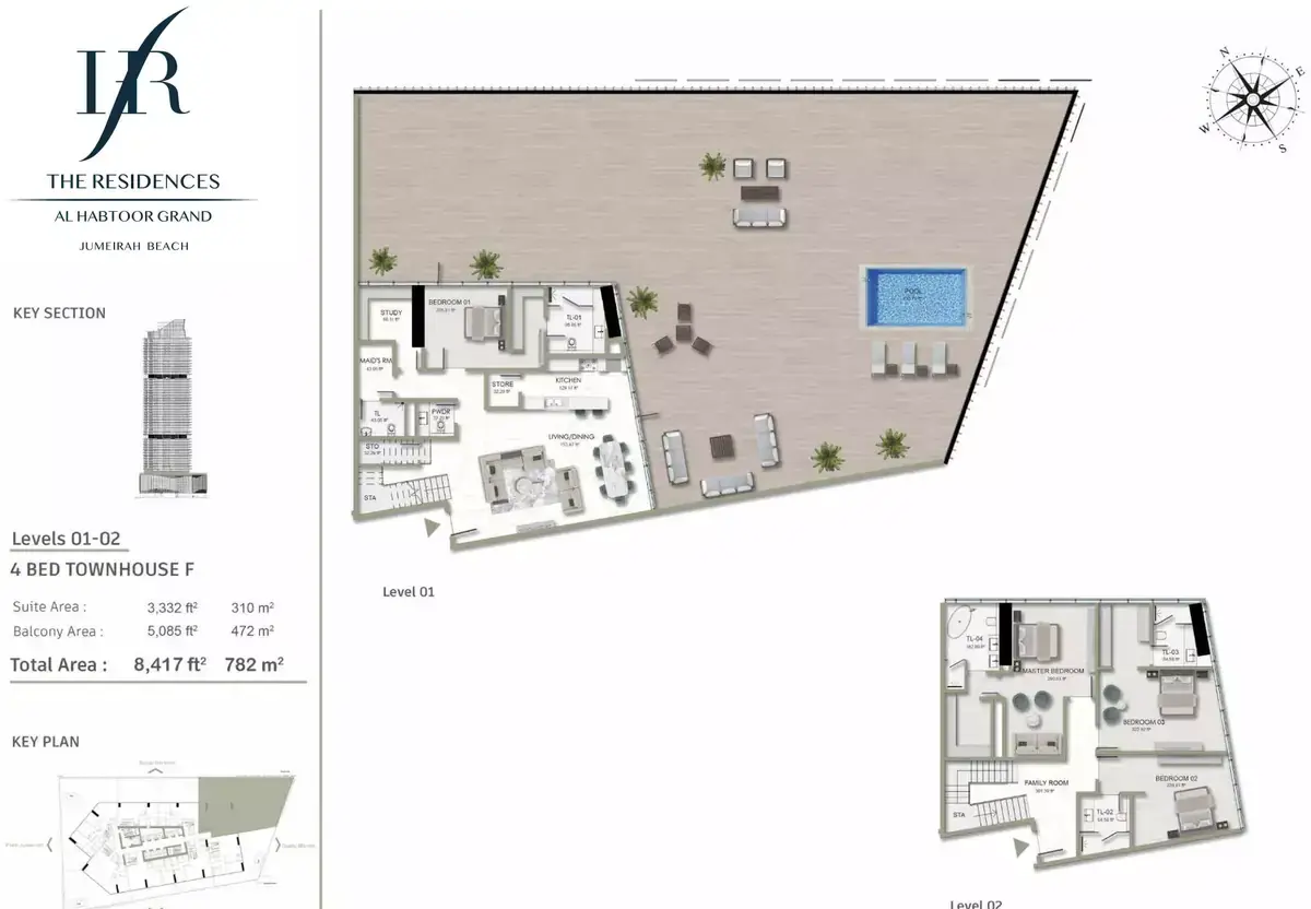 Планировка — квартира, 782 м²