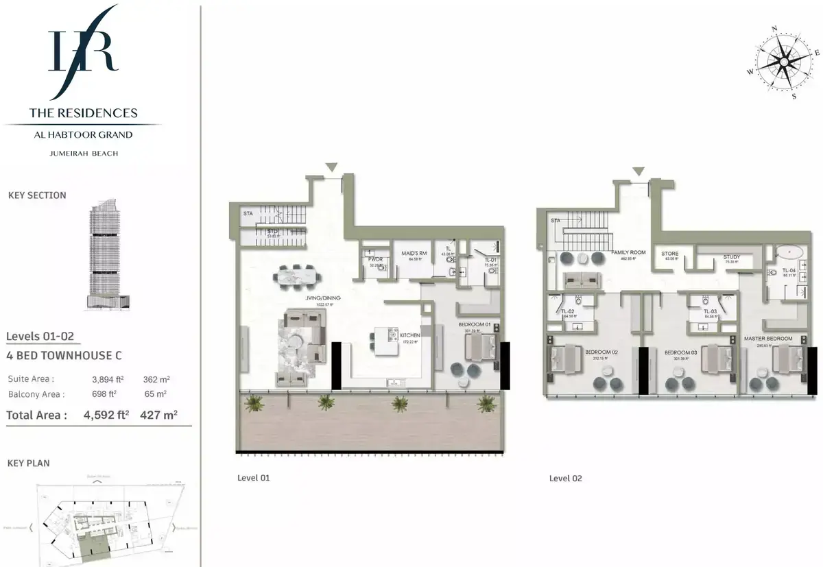 Планировка — квартира, 427 м²