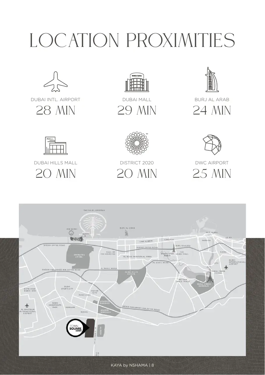 Kaya at Town Square — локация и доступность