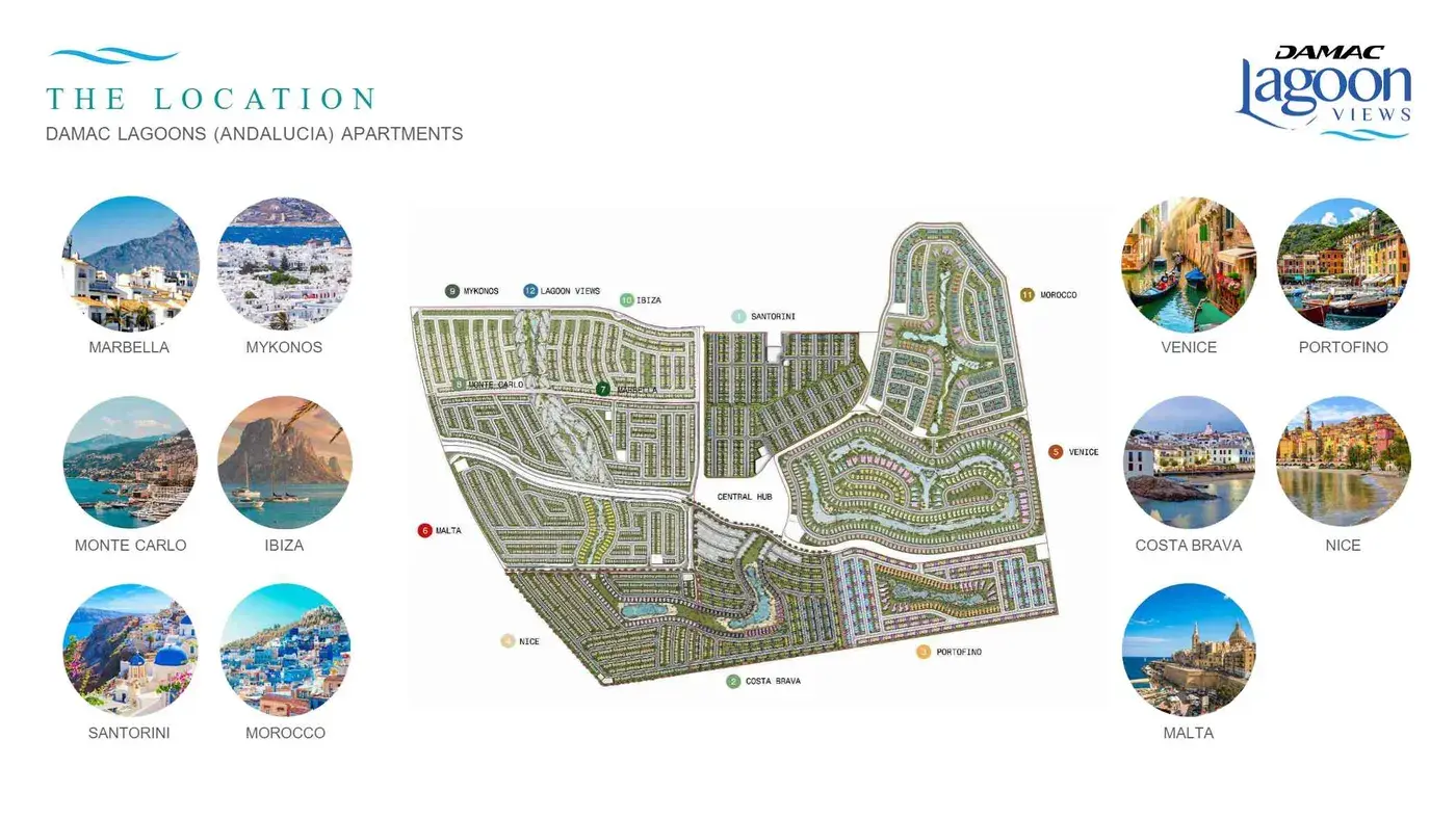 Damac Lagoon Views