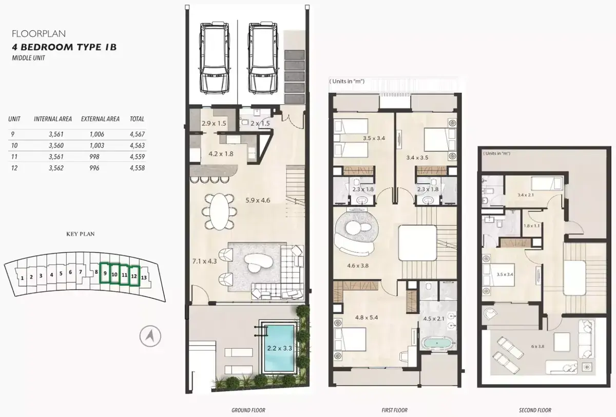 Планировка — квартира, 424 м²