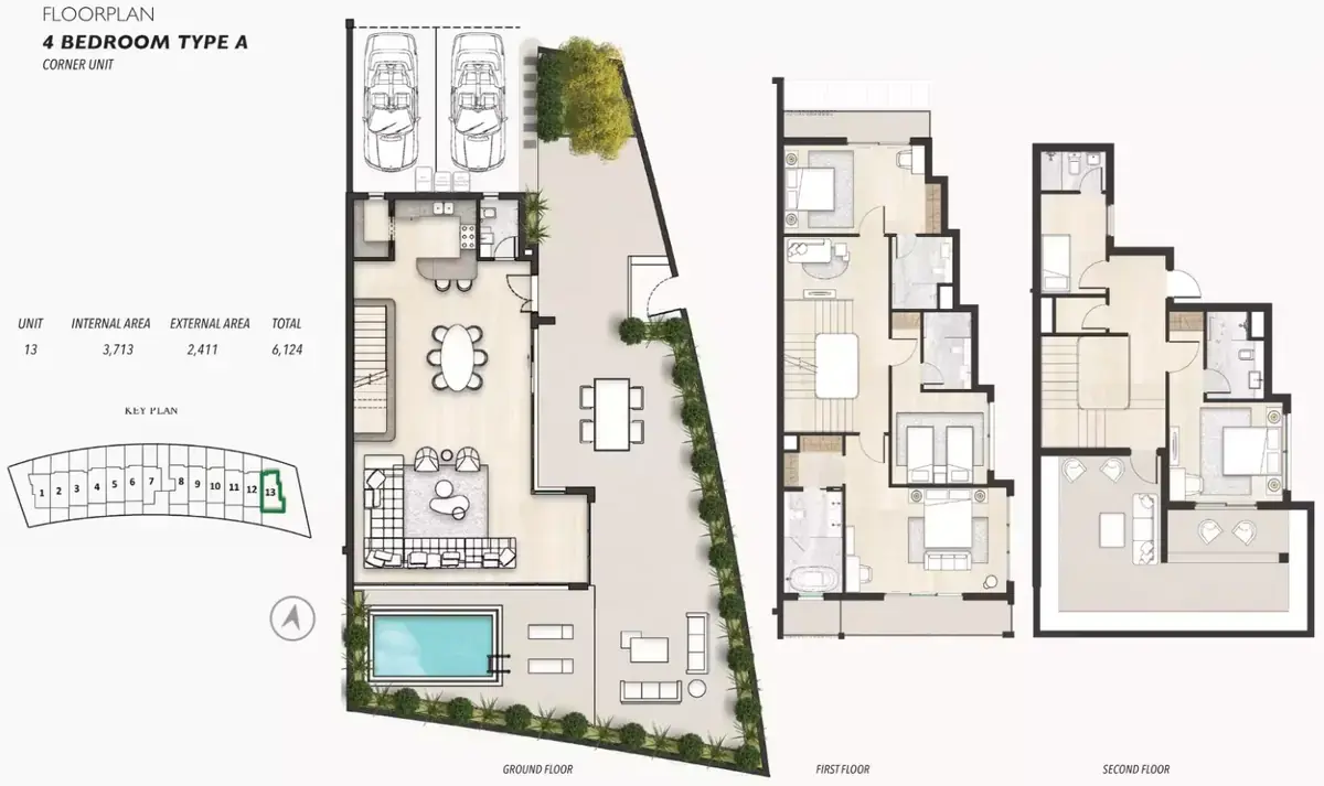 Планировка — квартира, 569 м²