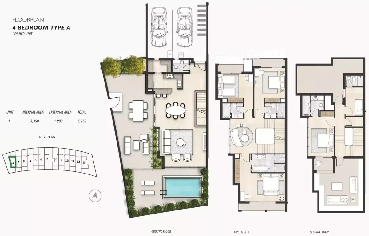 Планировка — квартира, 488 м²