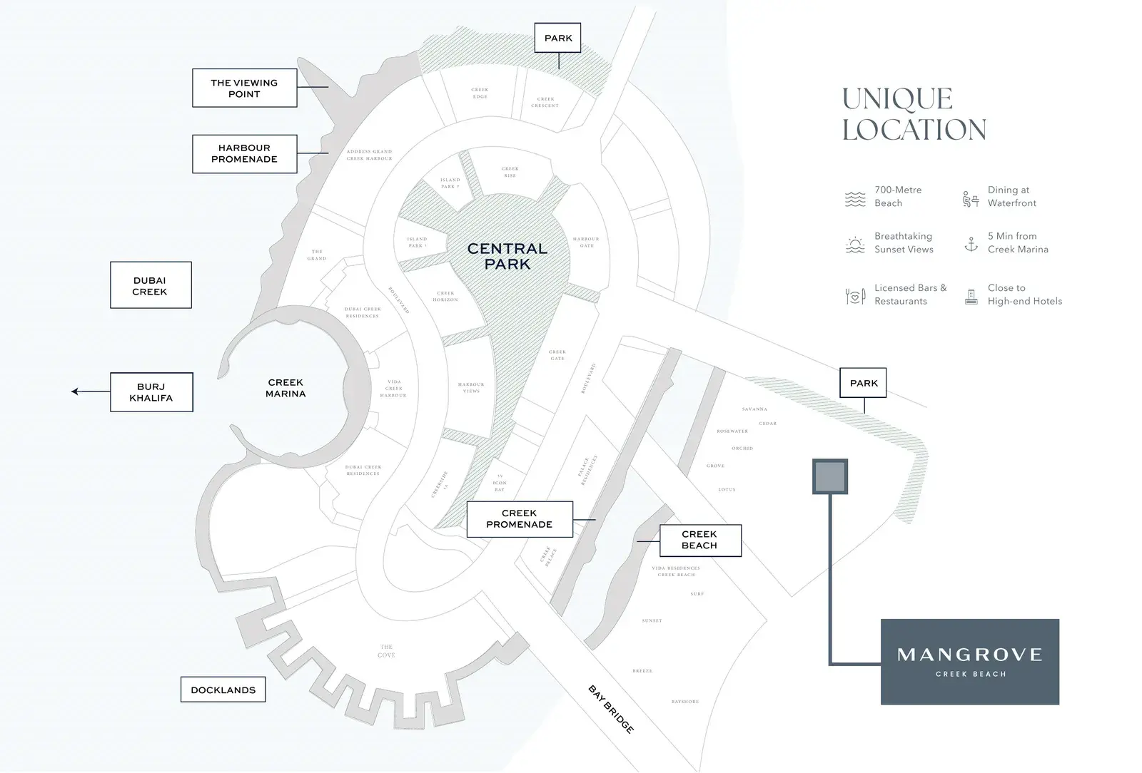 Mangrove By Emaar — локация и доступность