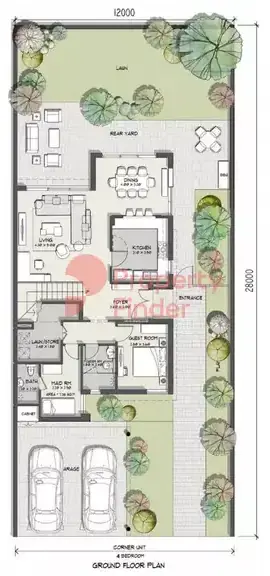 Планировка — квартира, 506 м²