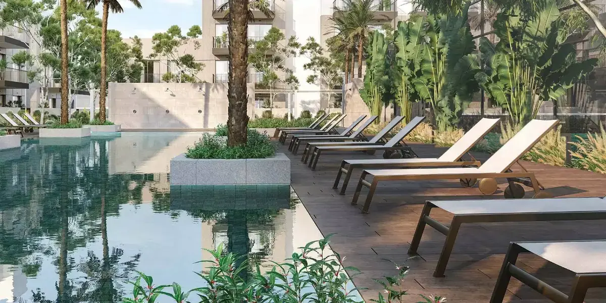 Oakley Square Residences — визуализация