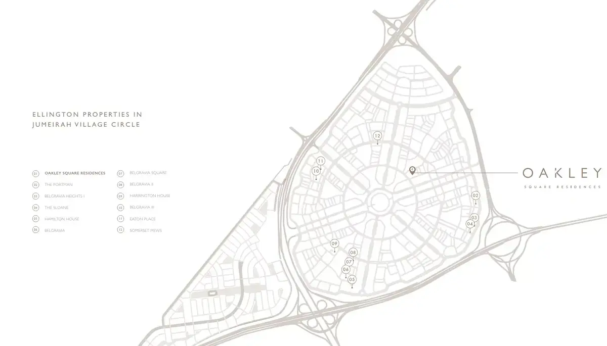 Мастер-план Oakley Square Residences