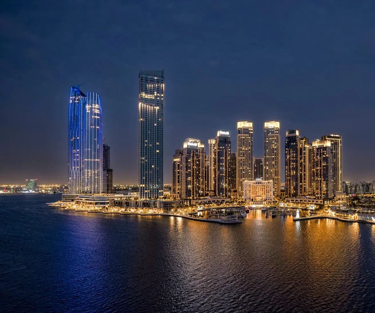 Palace Residences Creek Blue — визуализация