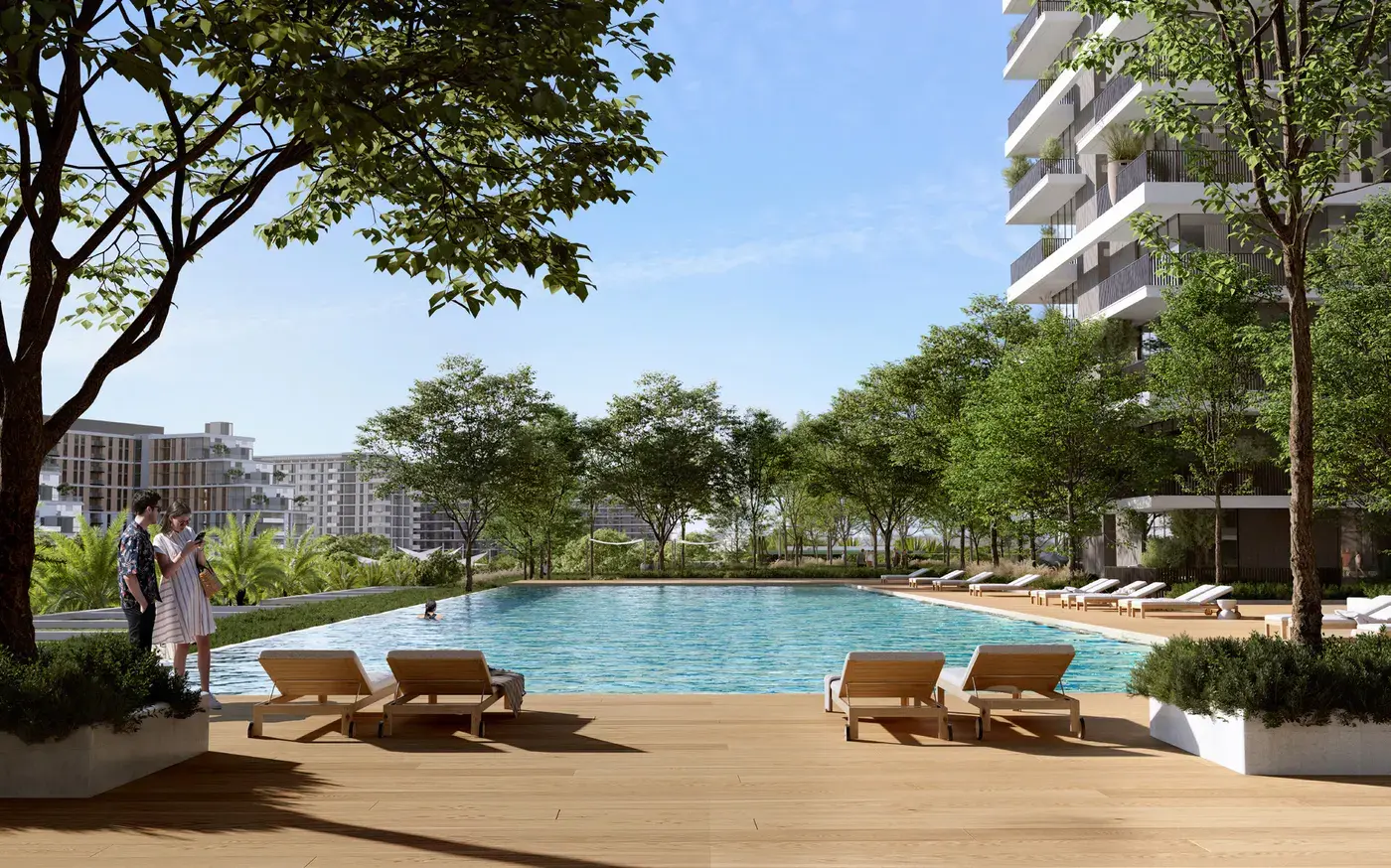Palace Residences Hillside A — визуализация
