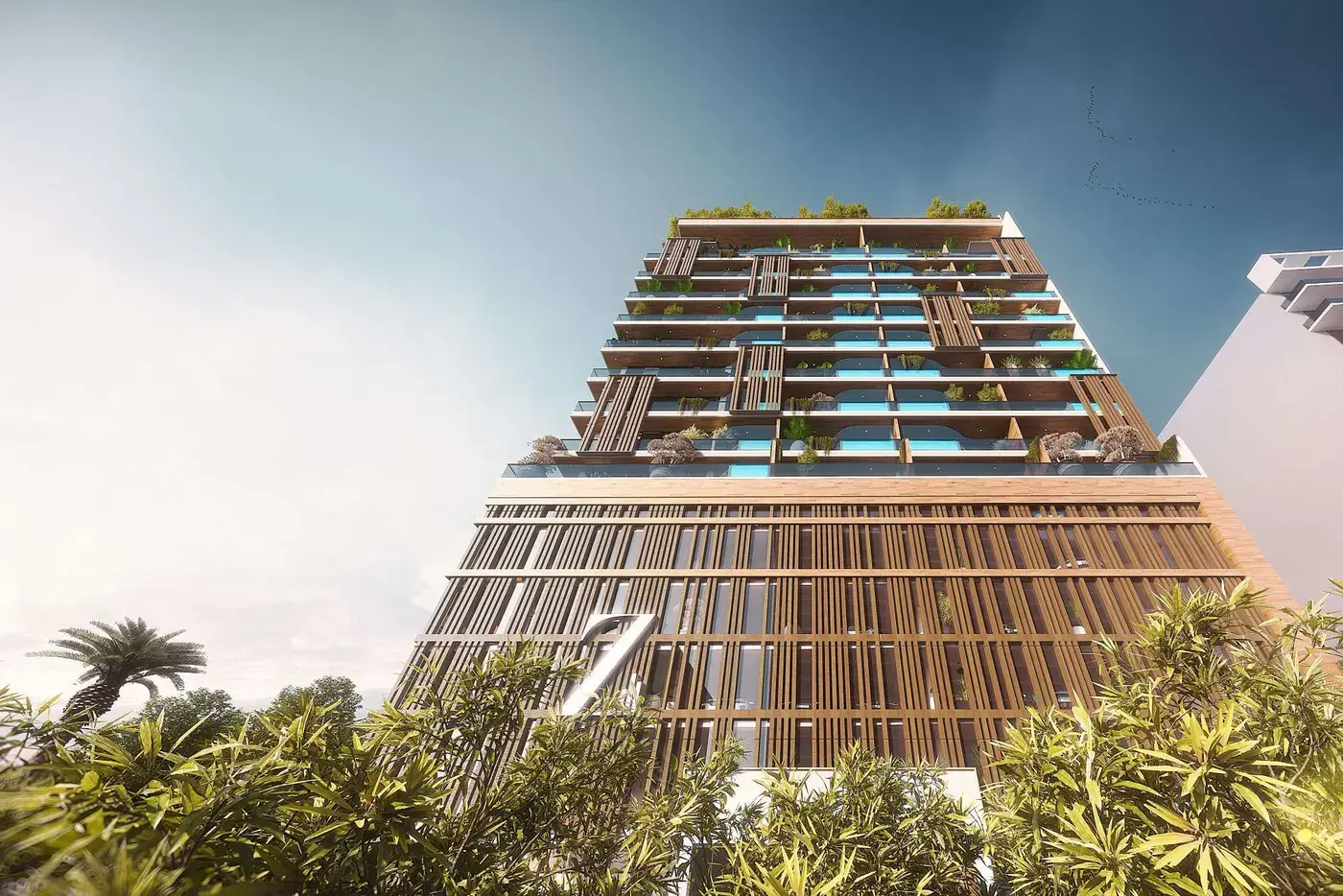 Rose Gold Residences — визуализация