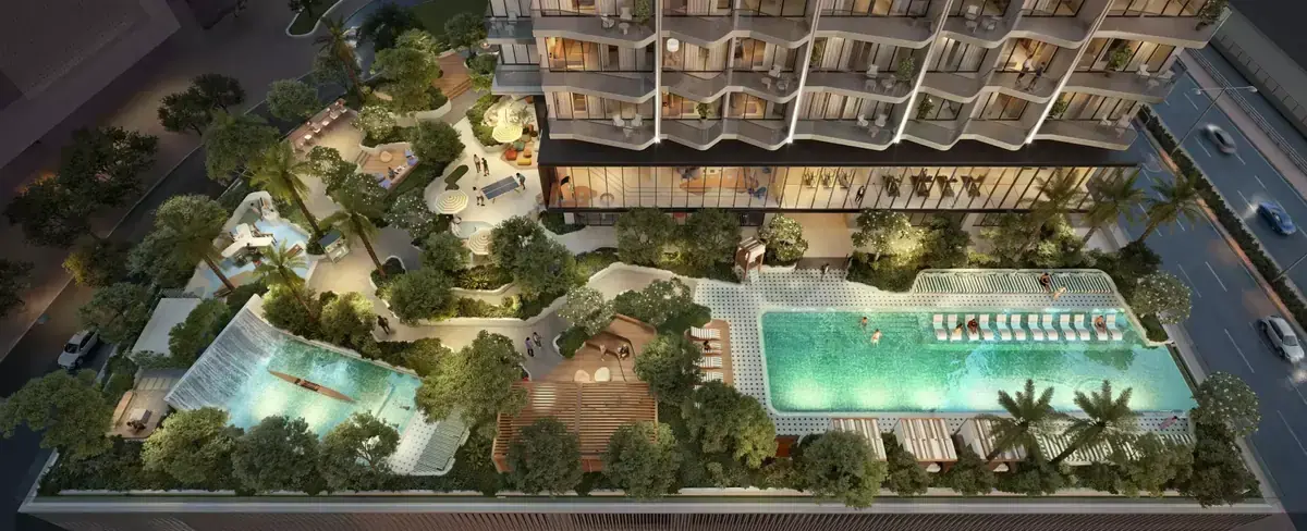 Rove Home Dubai Marina By IRTH — визуализация