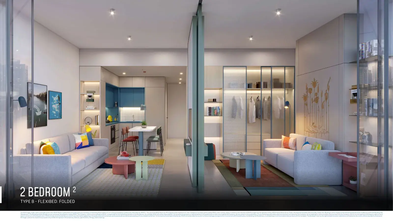 Rove Home Marasi Drive By IRTH — схема из брошюры застройщика