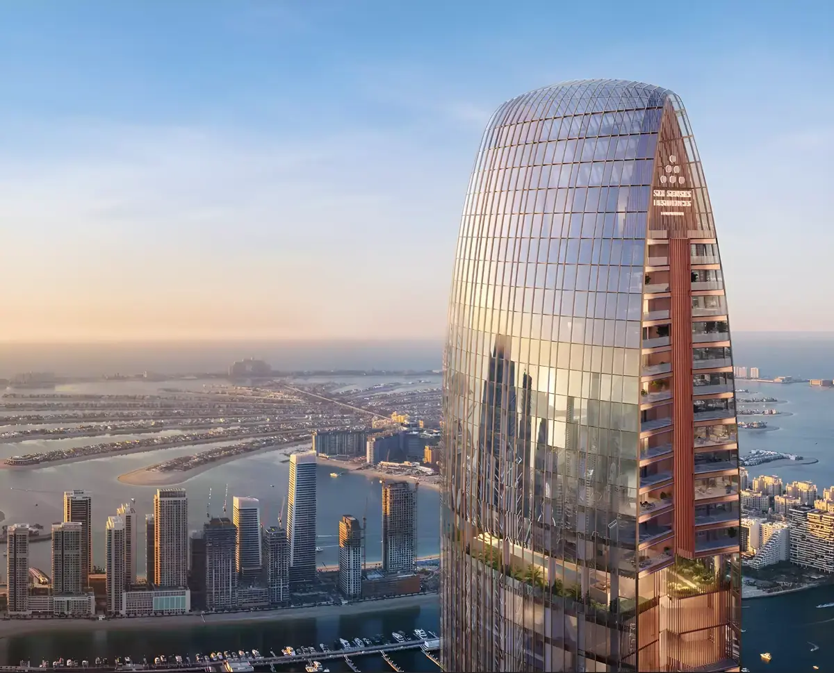 Six Senses Residences Dubai Marina — визуализация
