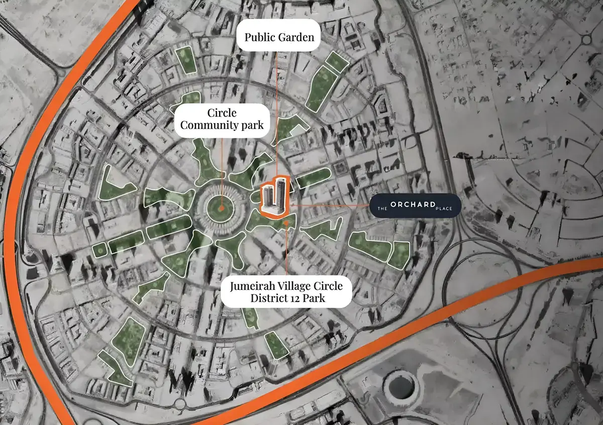 Мастер-план The Orchard Place- Towers D&E