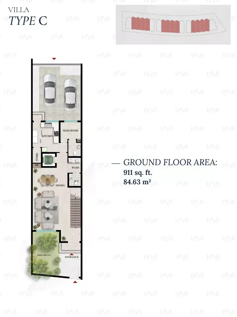 Планировка — квартира, 260 м²