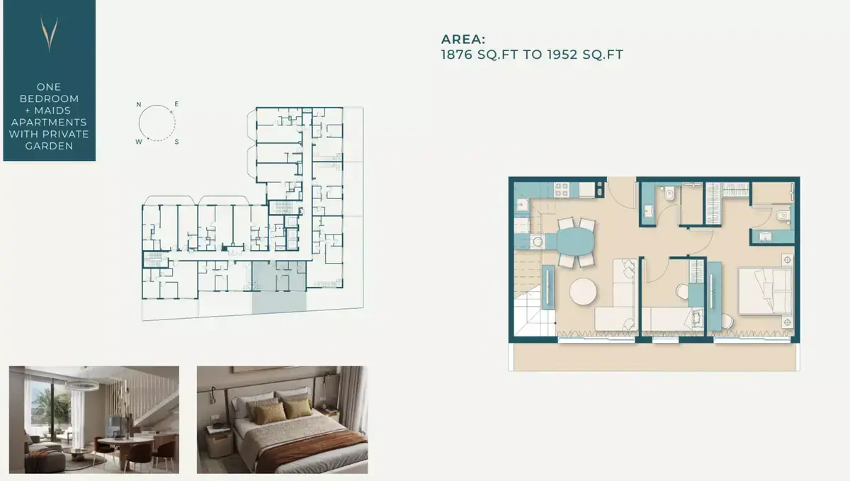 Планировка — 2-спальная, 181 м²