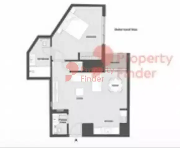 Планировка — 1-спальная, 64 м²