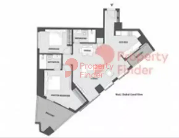 Планировка — 2-спальная, 111 м²