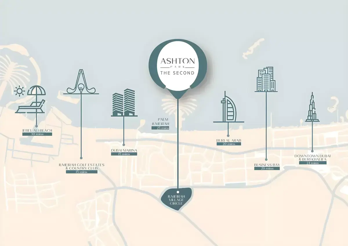 Мастер-план Ashton Park Residences The Second
