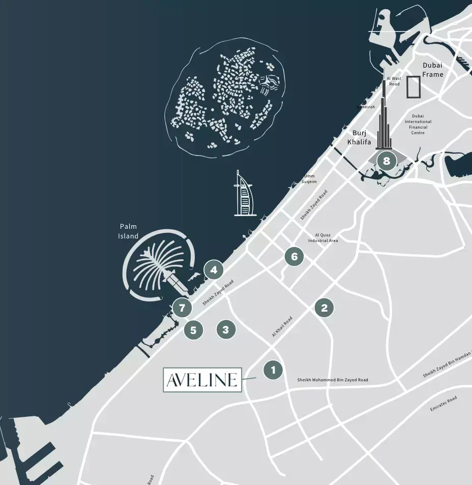 Мастер-план Aveline Residences