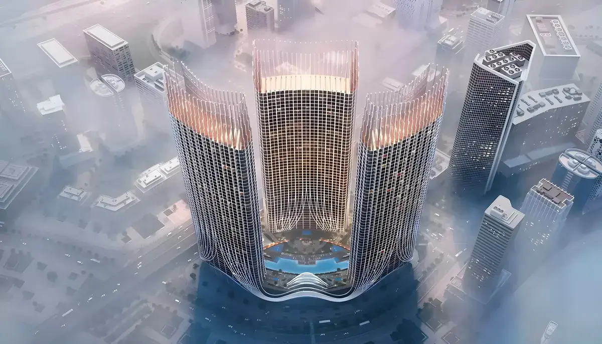 Binghatti Skyrise — визуализация