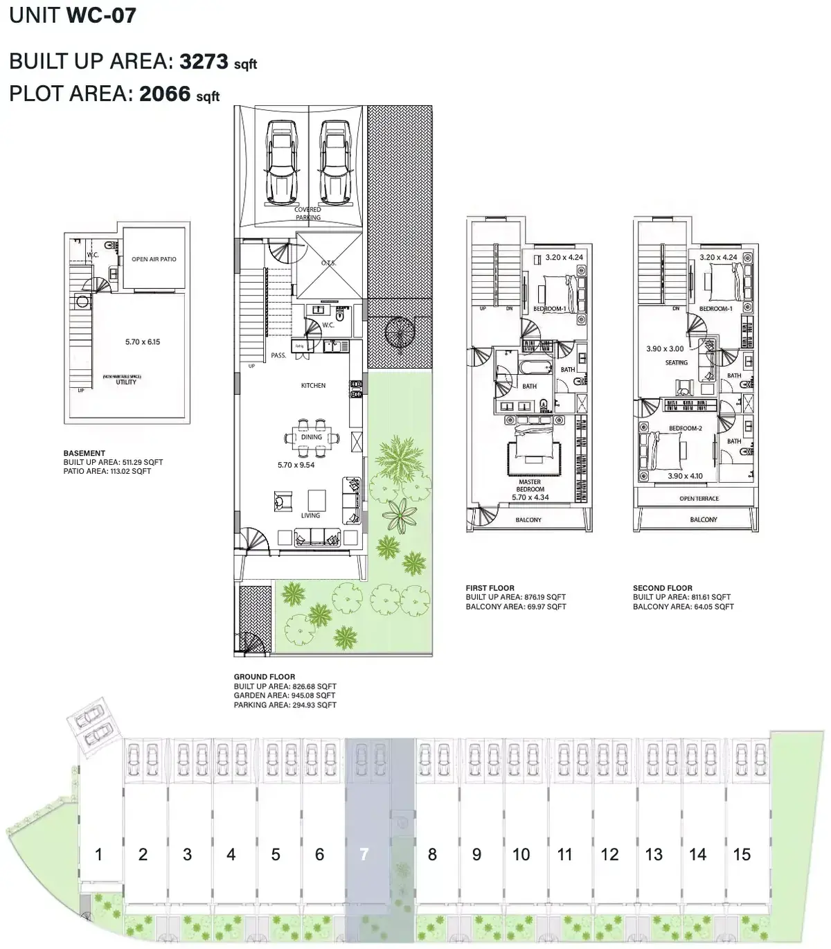 Планировка — квартира, 304 м²