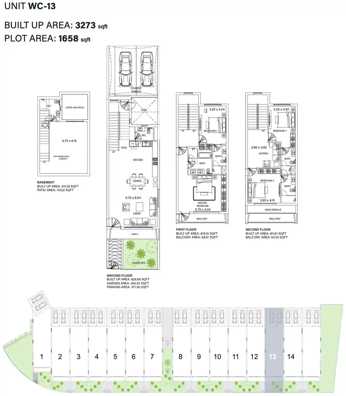 Планировка — квартира, 304 м²