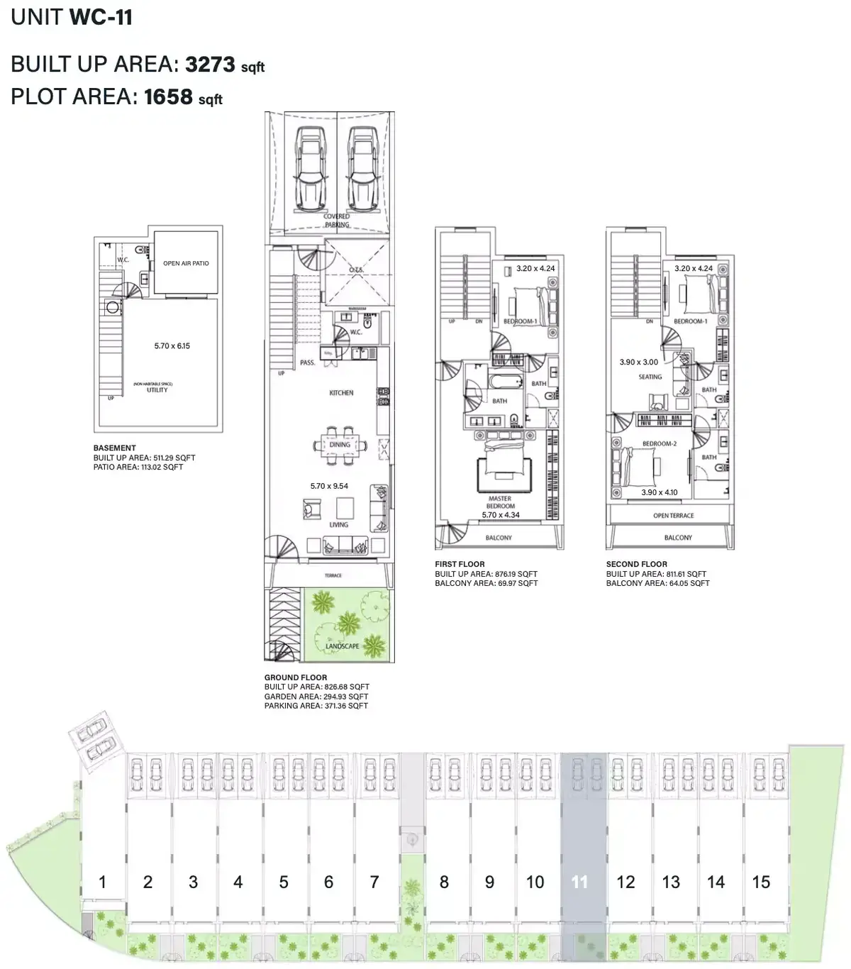 Планировка — квартира, 304 м²