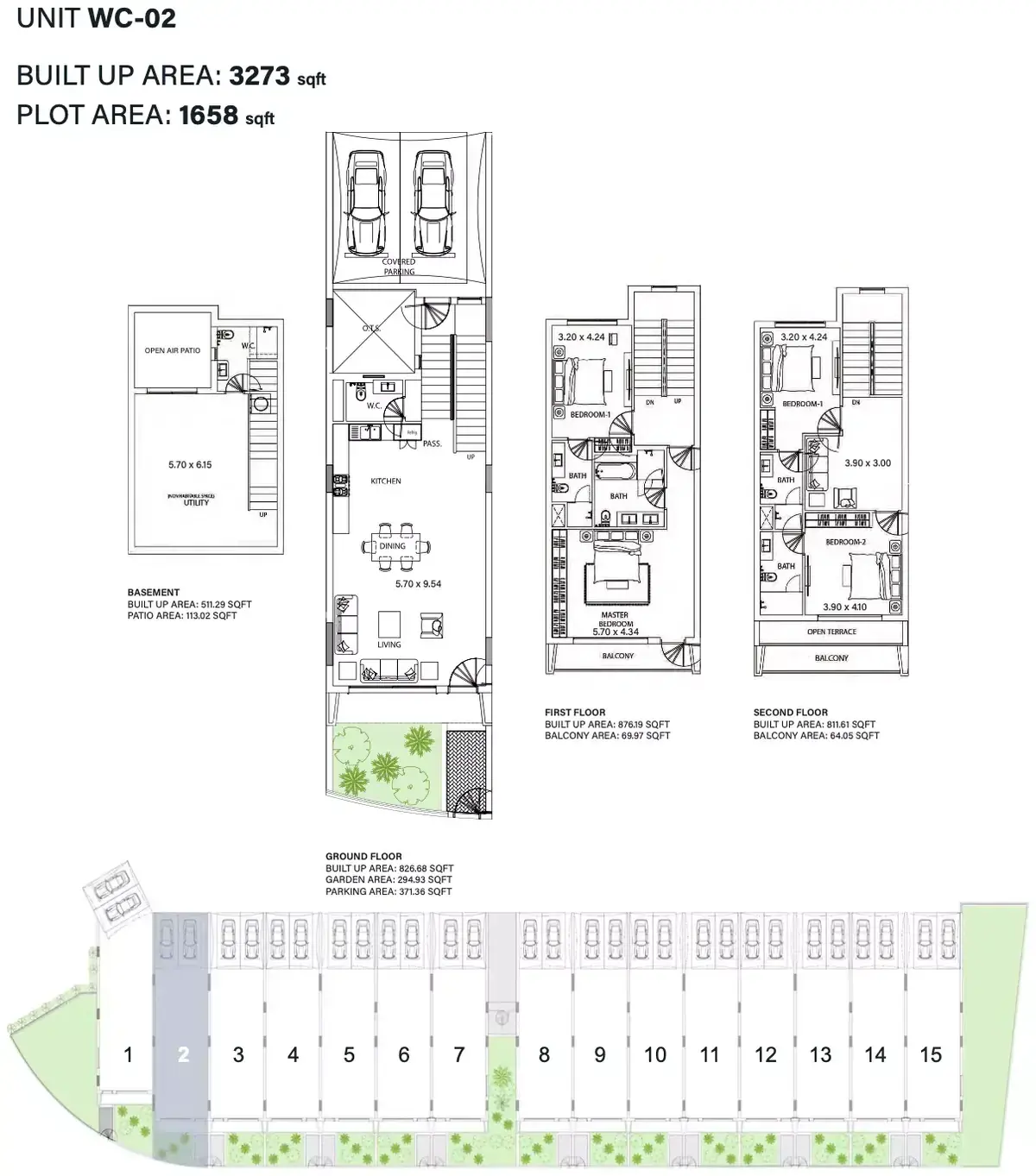 Планировка — квартира, 304 м²