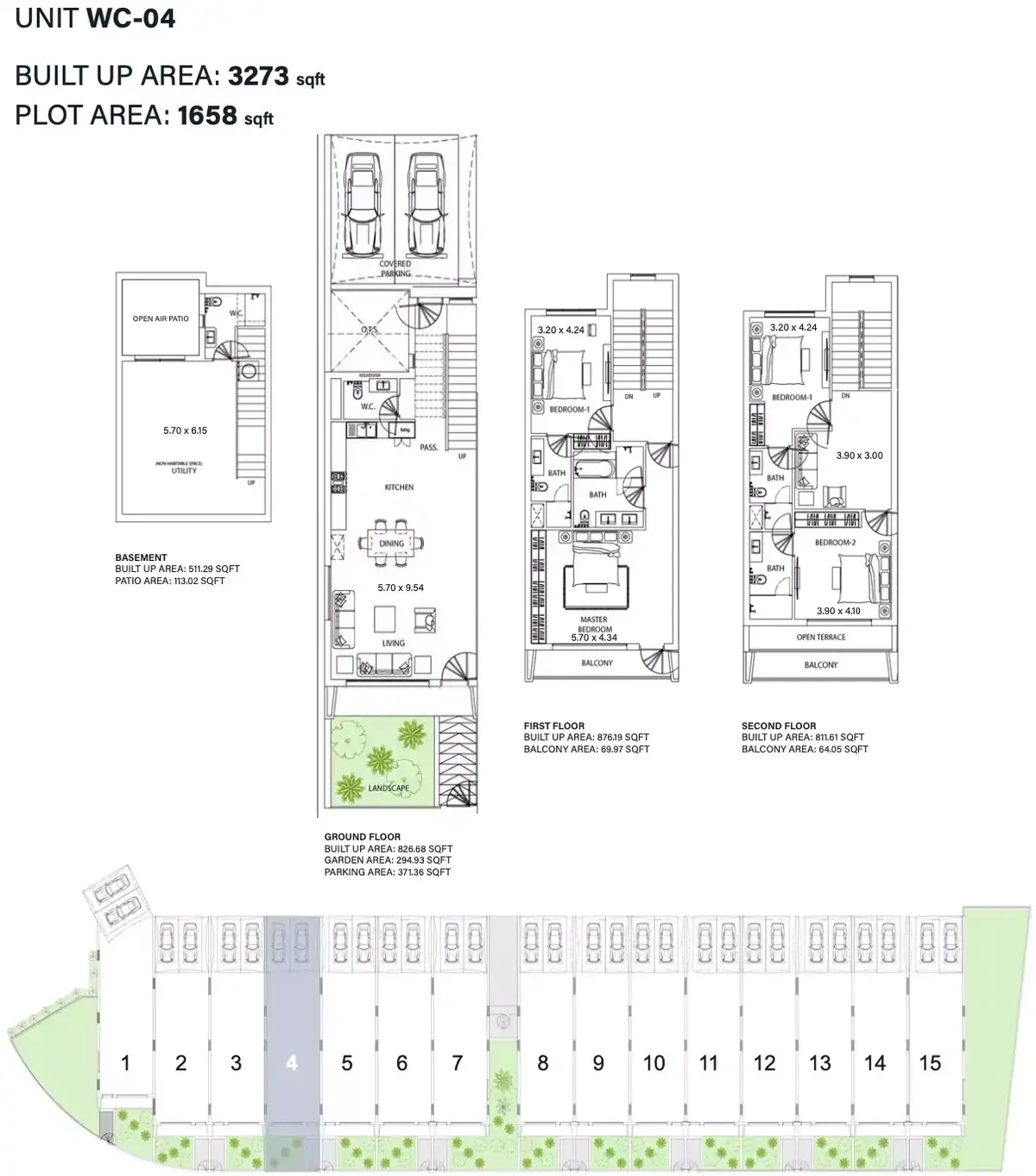 Планировка — квартира, 304 м²