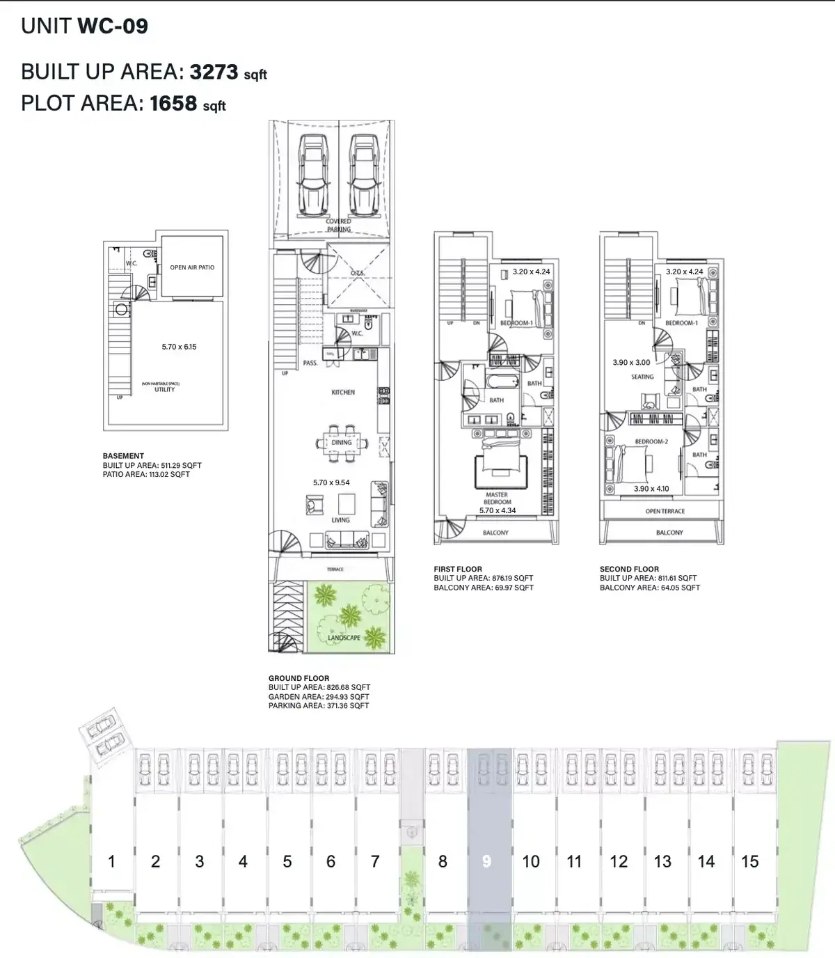 Планировка — квартира, 304 м²