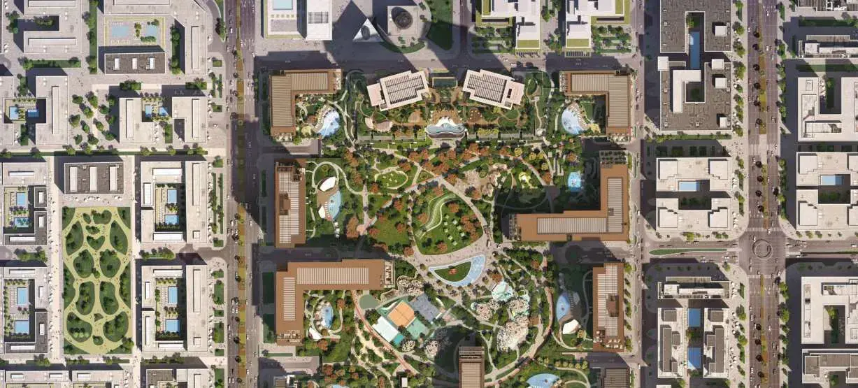 Central Park Plaza — визуализация