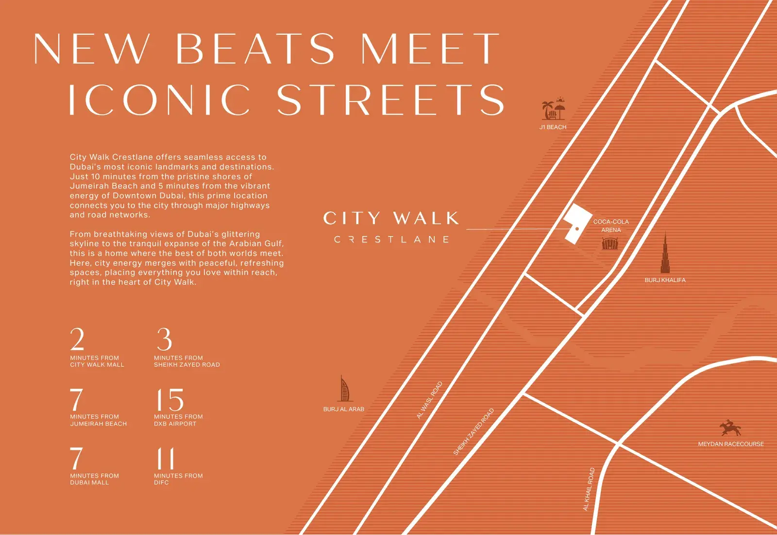 City Walk Crestlane 2 — локация и доступность