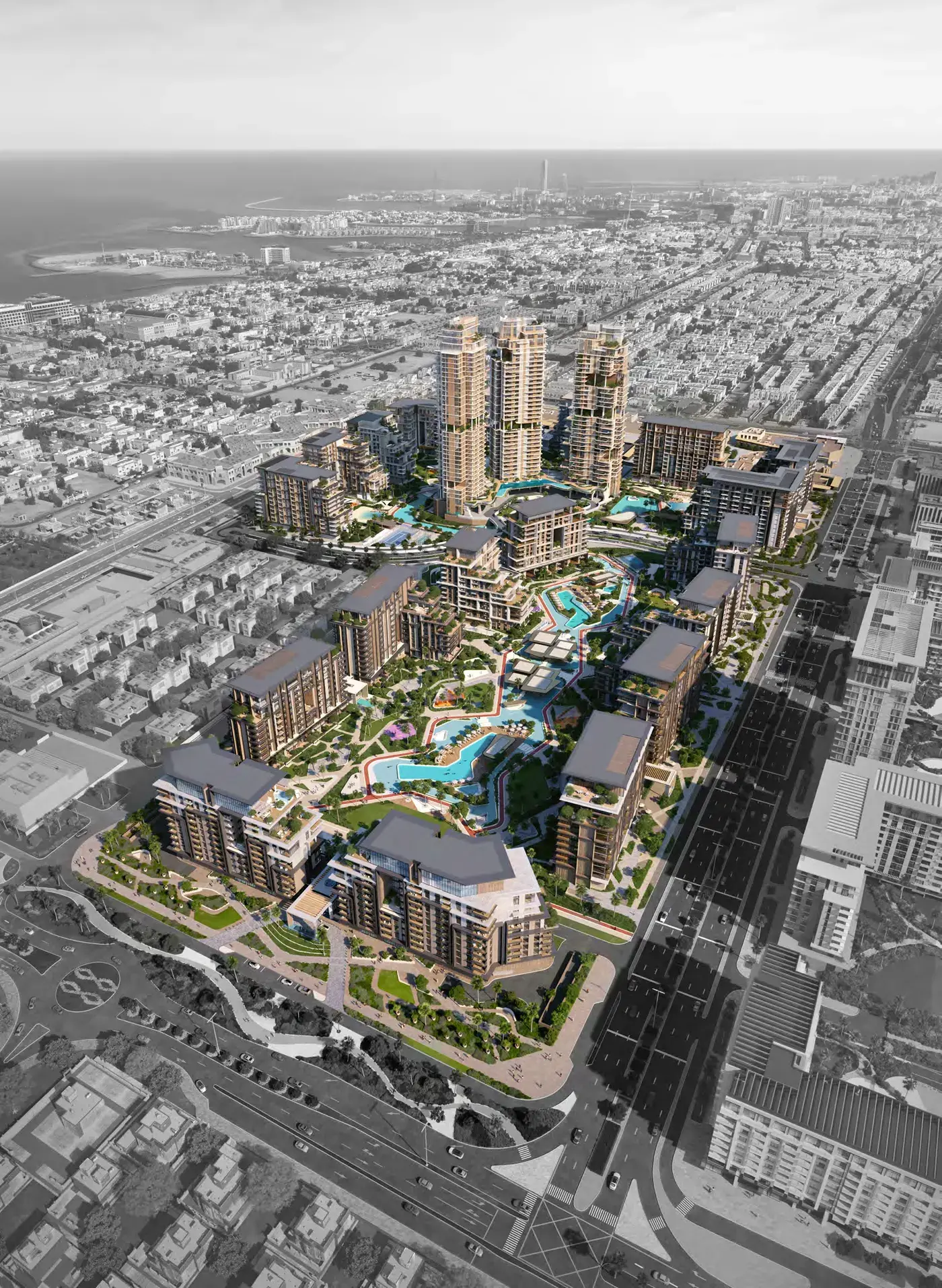 City Walk Crestlane Phase 5 — визуализация