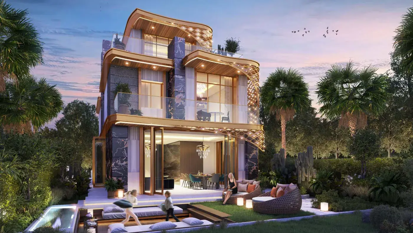 Gems Estates By Damac — визуализация