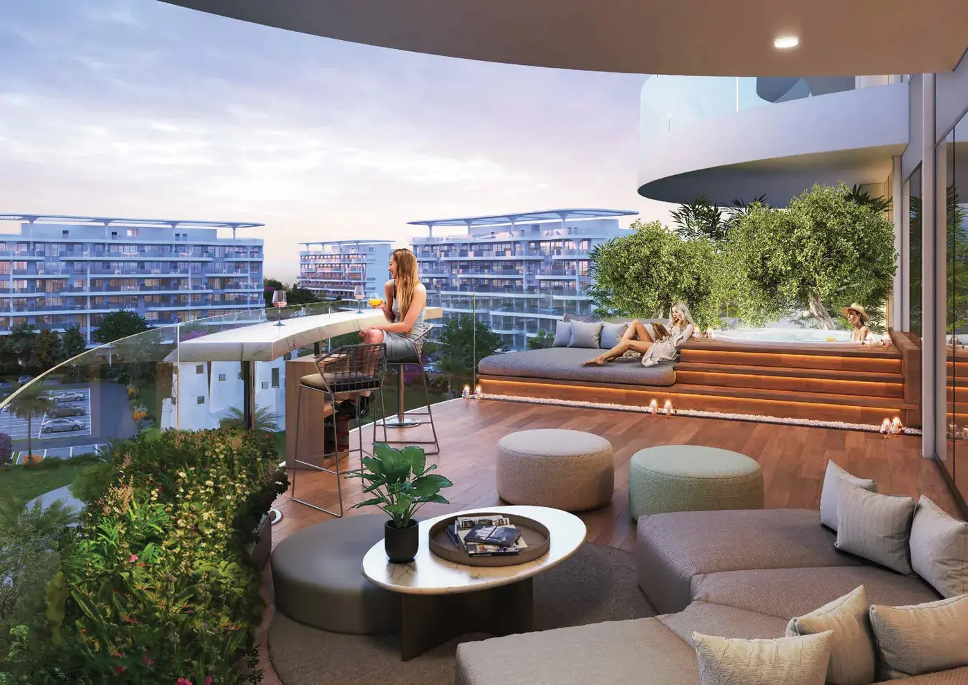 Damac Lagoon Views Phase 7 — визуализация